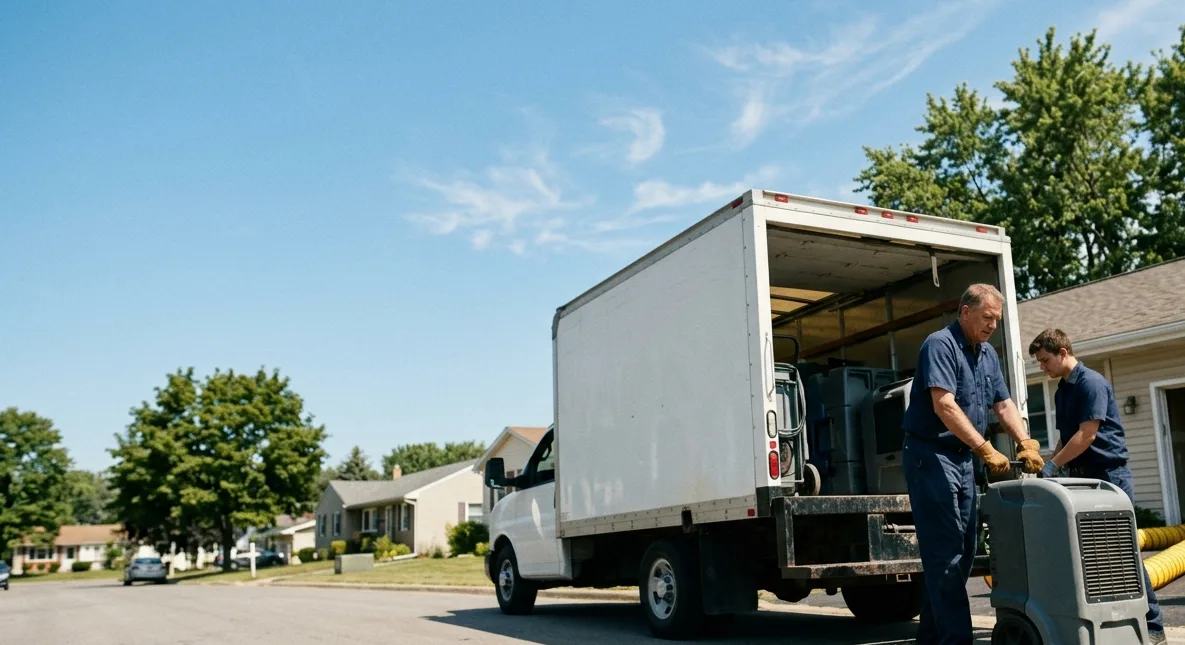 Water Damage Cleanup in Blacklick, OH near me